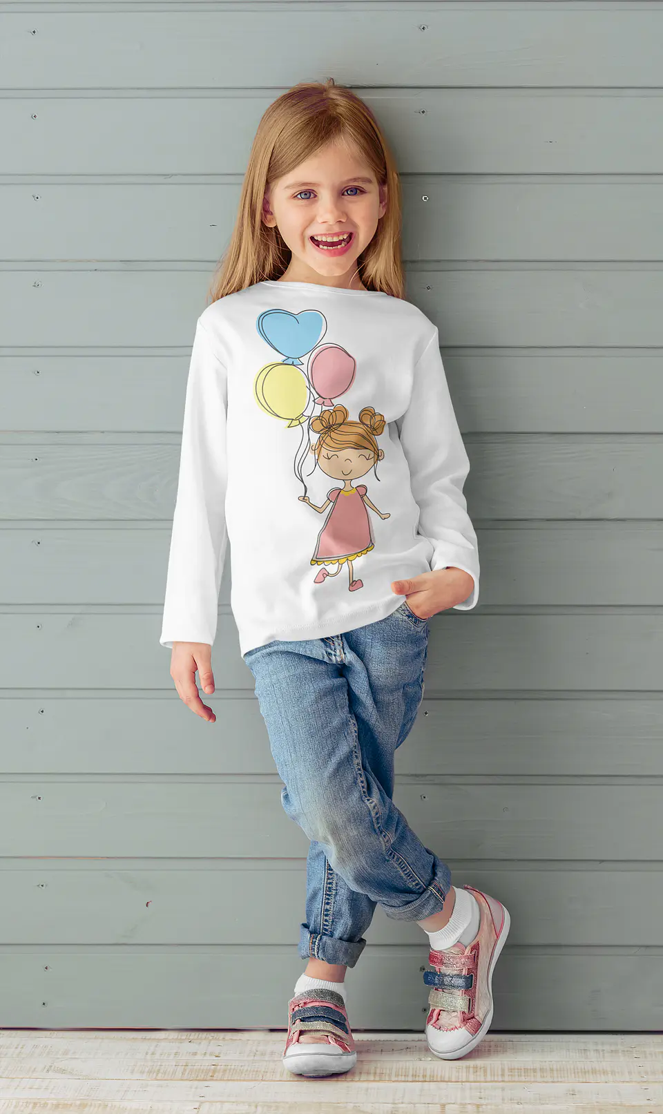 T-shirt Infantil Menina Manga Curta 17