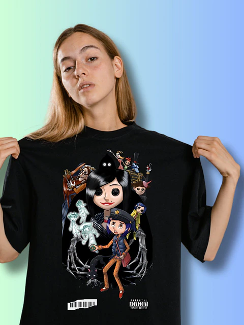 T-shirt Coraline