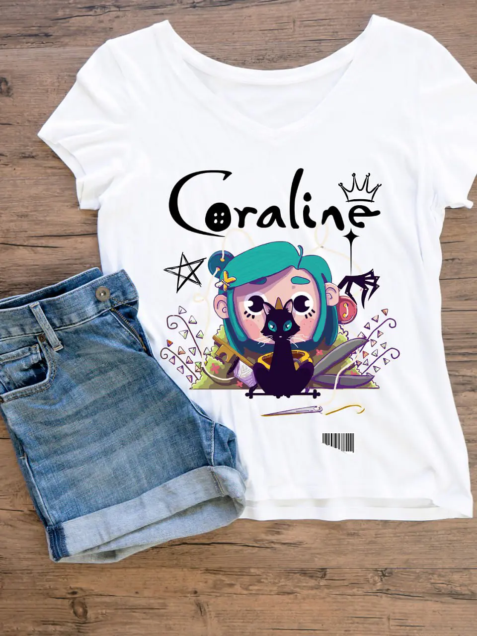 T-shirt Coraline 16