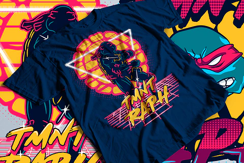 T-shirts Tartarugas Ninja