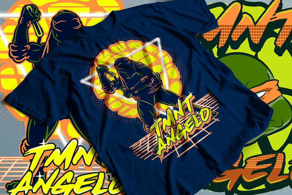 T-shirts Tartarugas Ninja 2