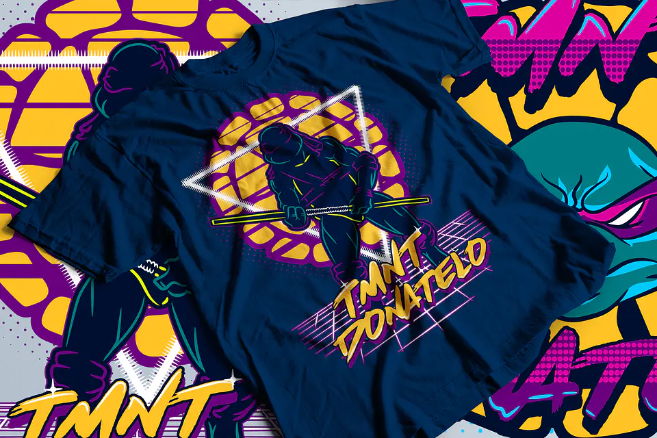 T-shirts Tartarugas Ninja 4