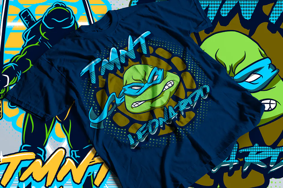 T-shirts Tartarugas Ninja 6