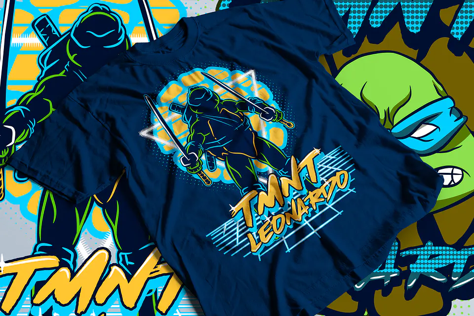 T-shirts Tartarugas Ninja 7