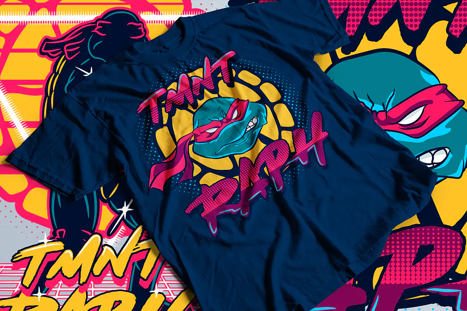 T-shirts Tartarugas Ninja 8