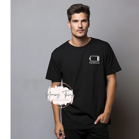 T-shirt Paciência (Falta)