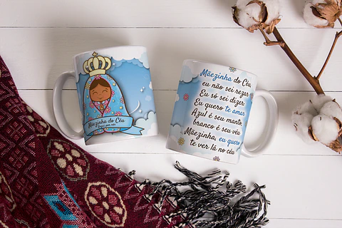 Caneca Mãezinha do Céu