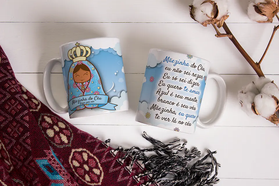 Caneca Mãezinha do Céu 1