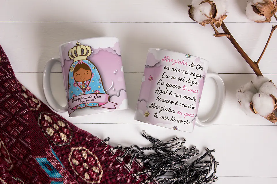 Caneca Mãezinha do Céu 2