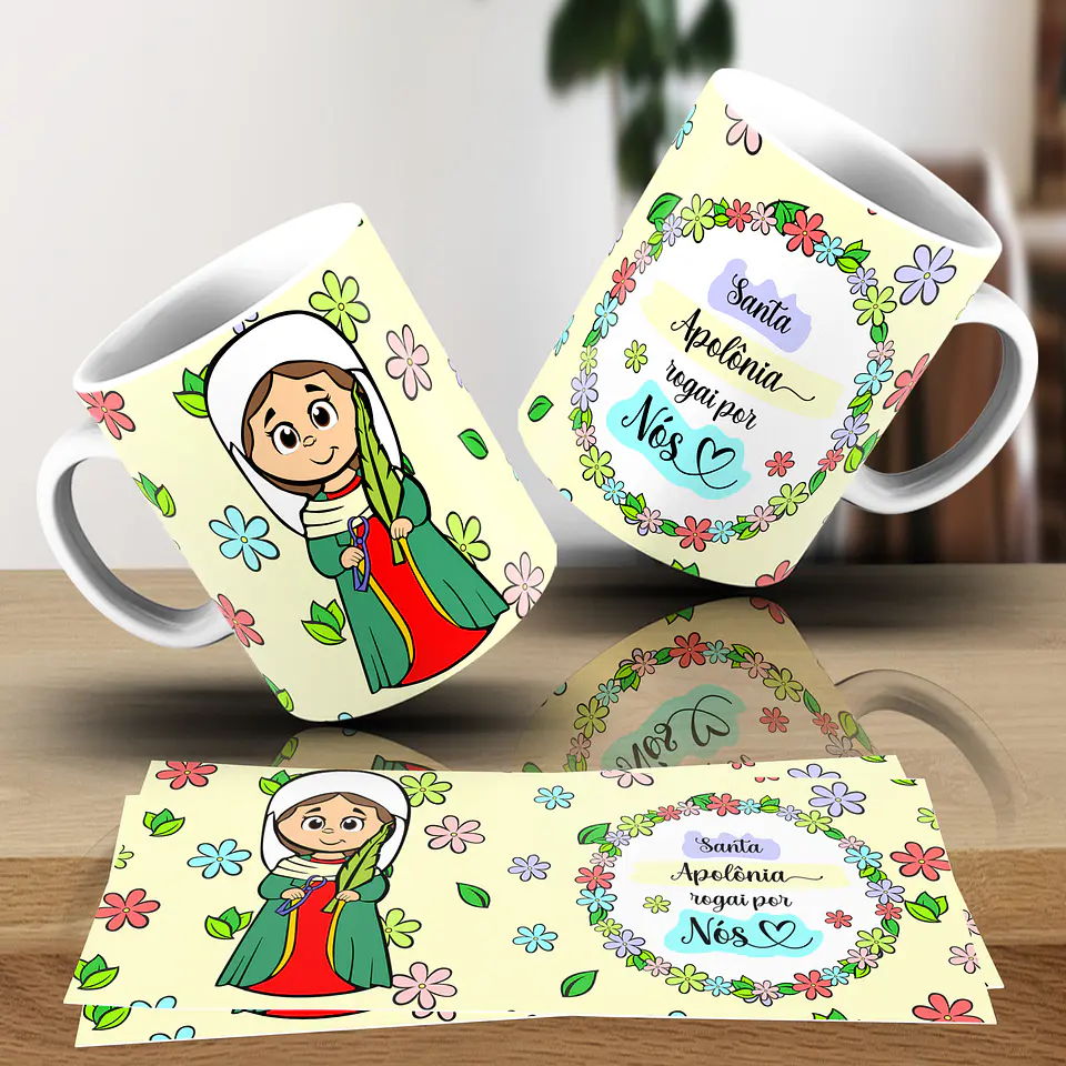 Caneca Santos Católicos 10