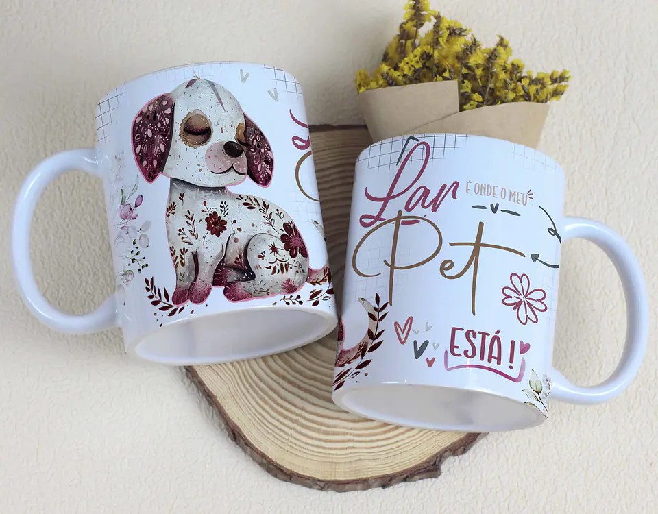 Caneca PET Doguinhos 1