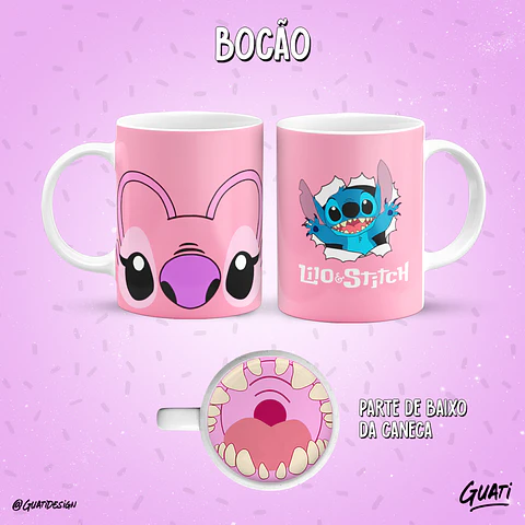 Caneca Personagens Bocão