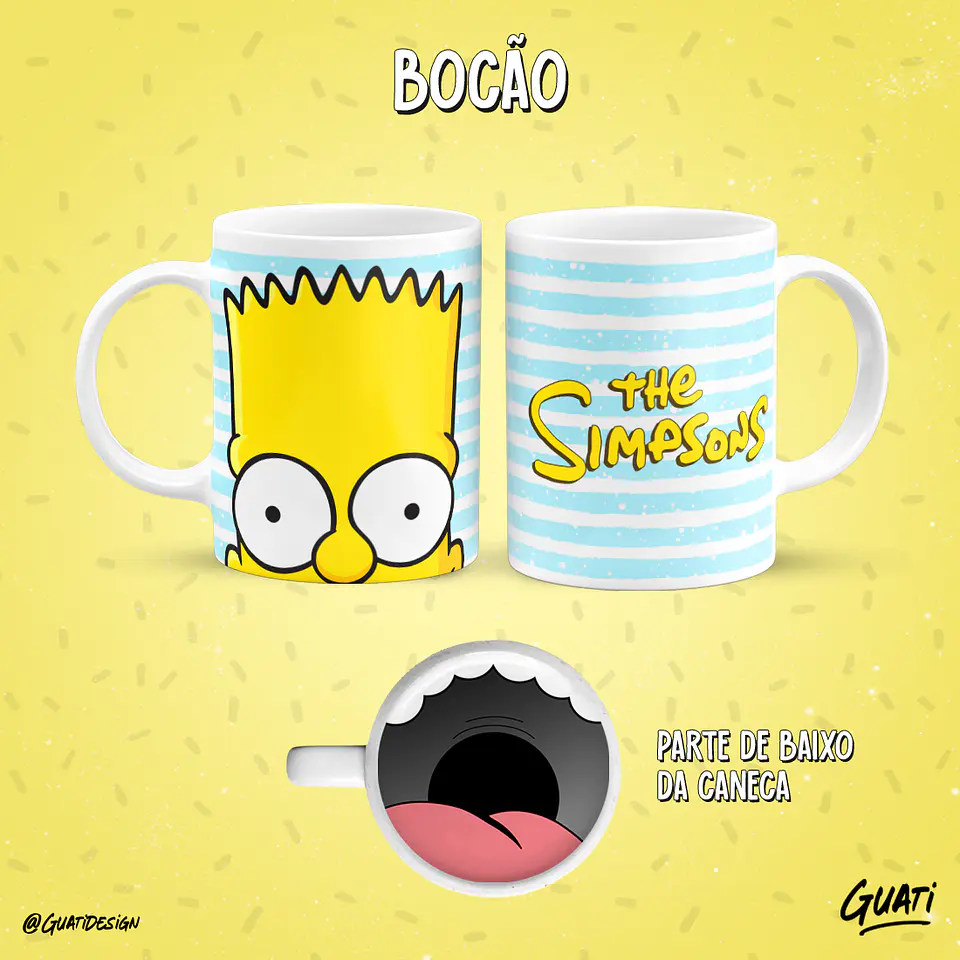 Caneca Personagens Bocão 2