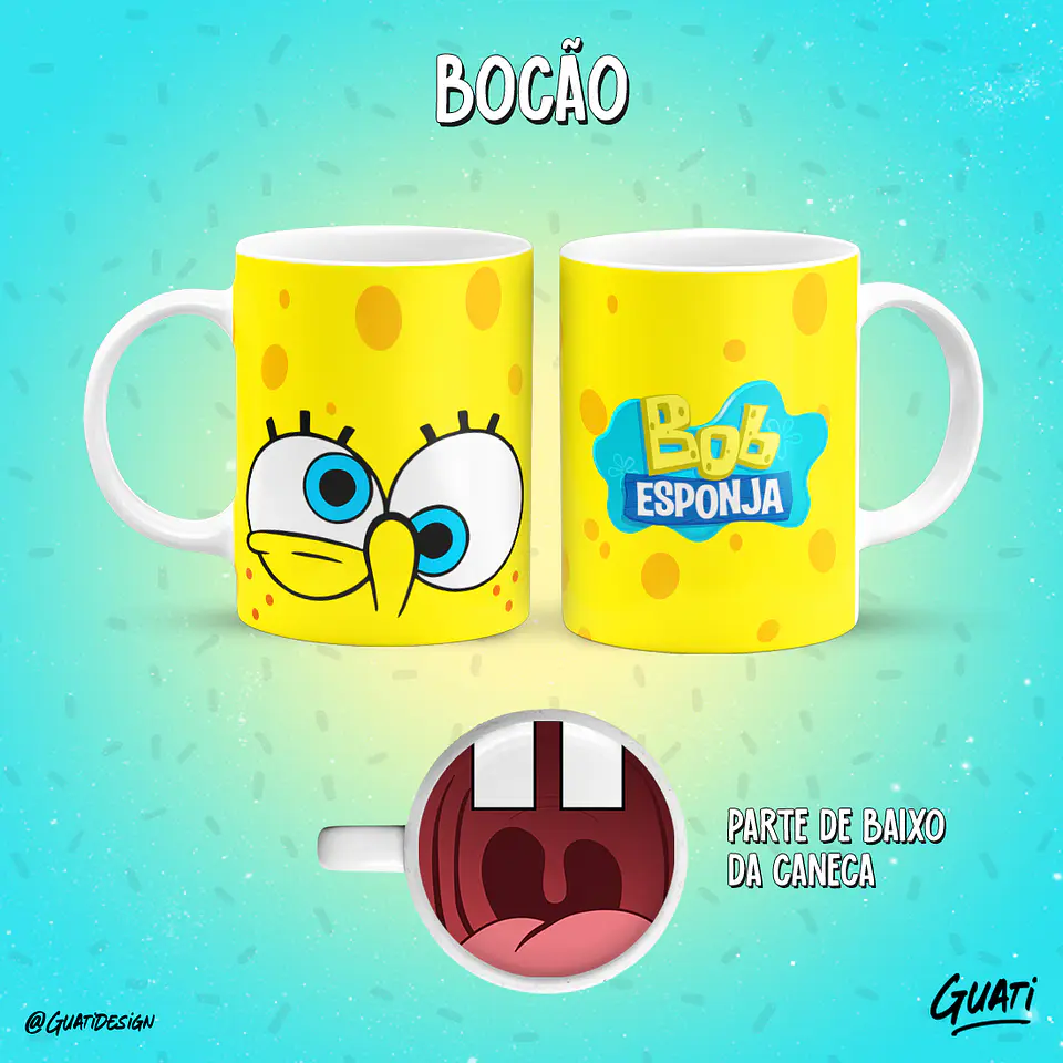 Caneca Personagens Bocão 3
