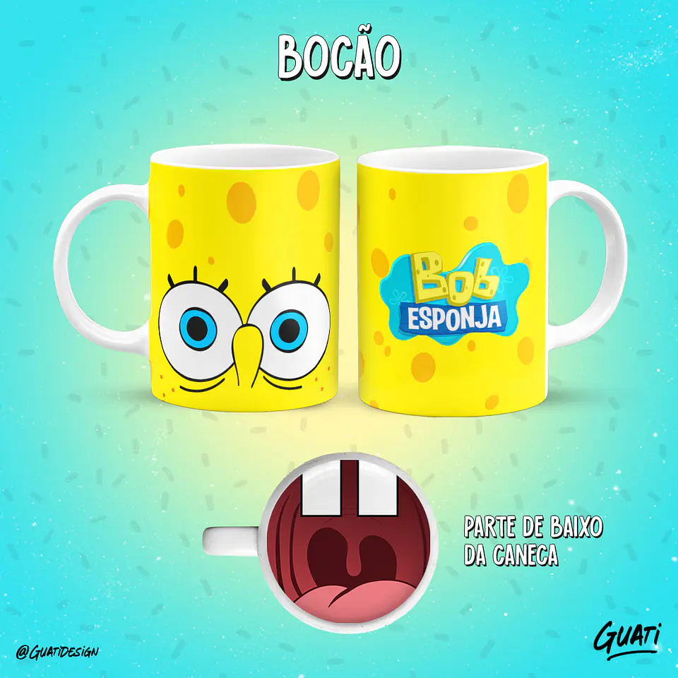 Caneca Personagens Bocão 4