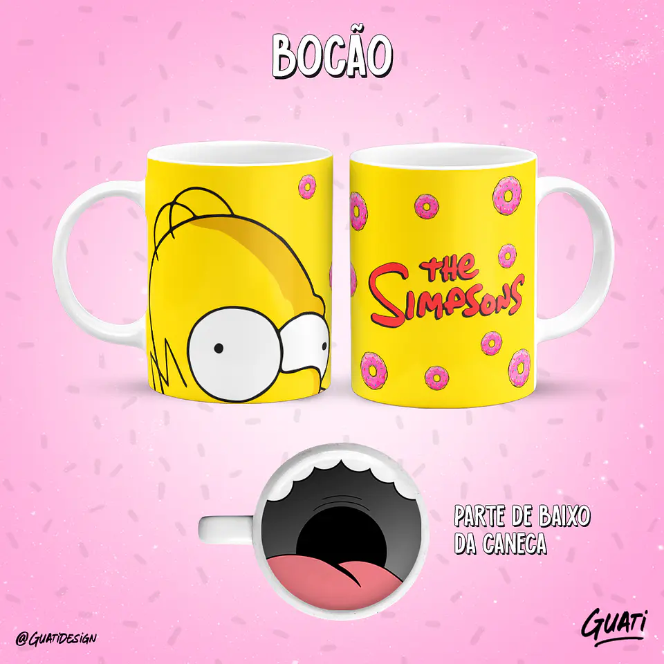 Caneca Personagens Bocão 5
