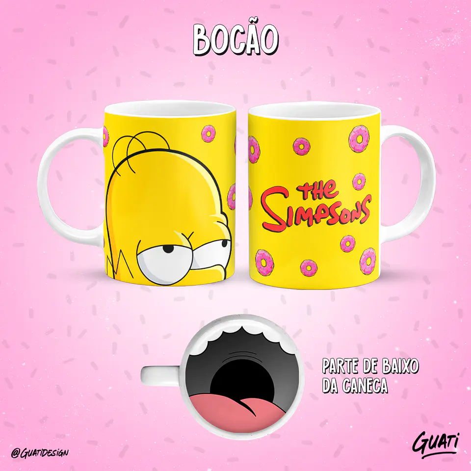 Caneca Personagens Bocão 6