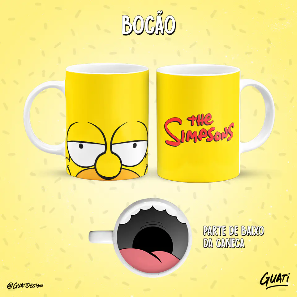 Caneca Personagens Bocão 7