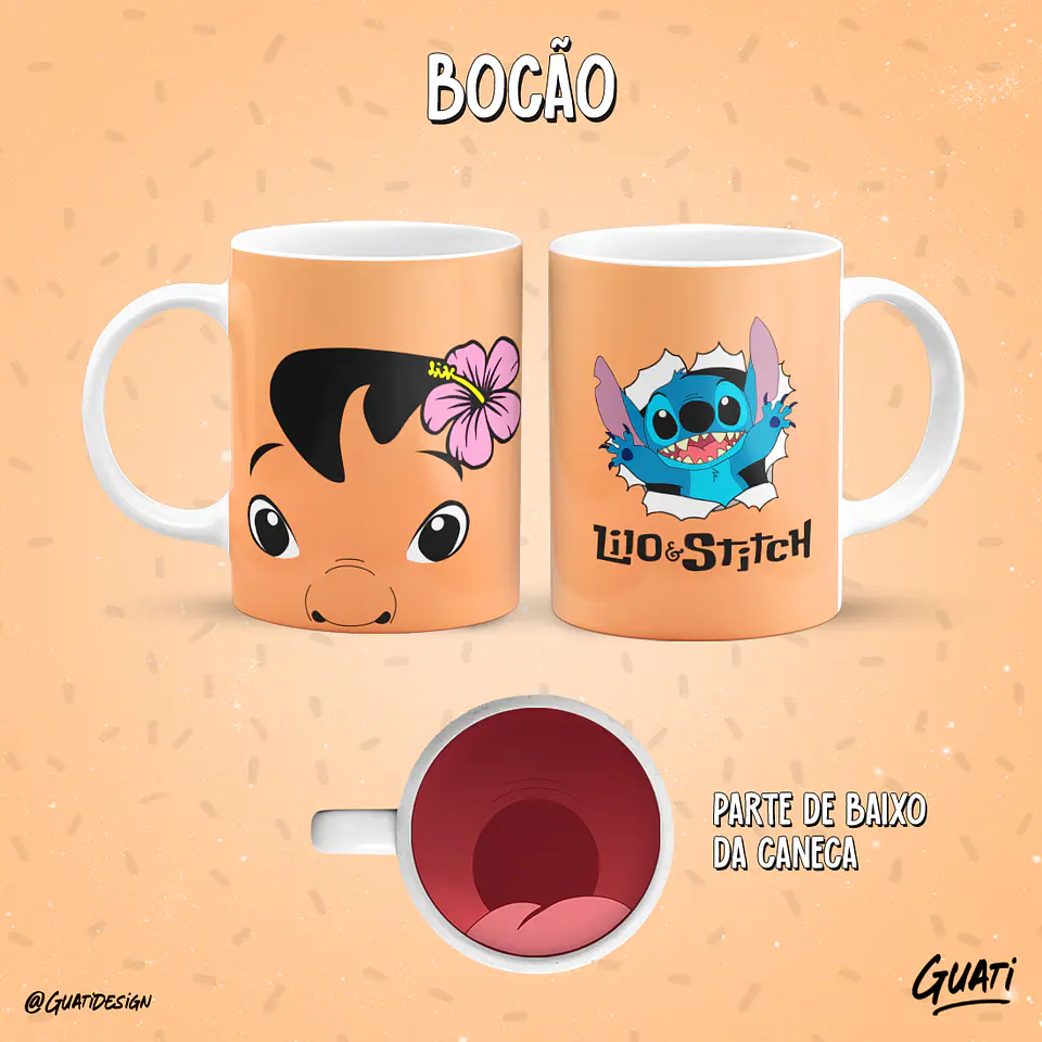Caneca Personagens Bocão 8