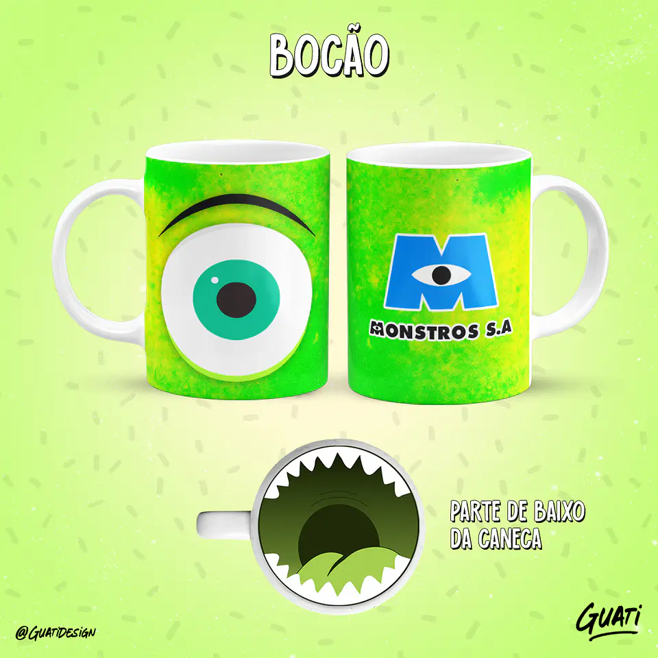 Caneca Personagens Bocão 9