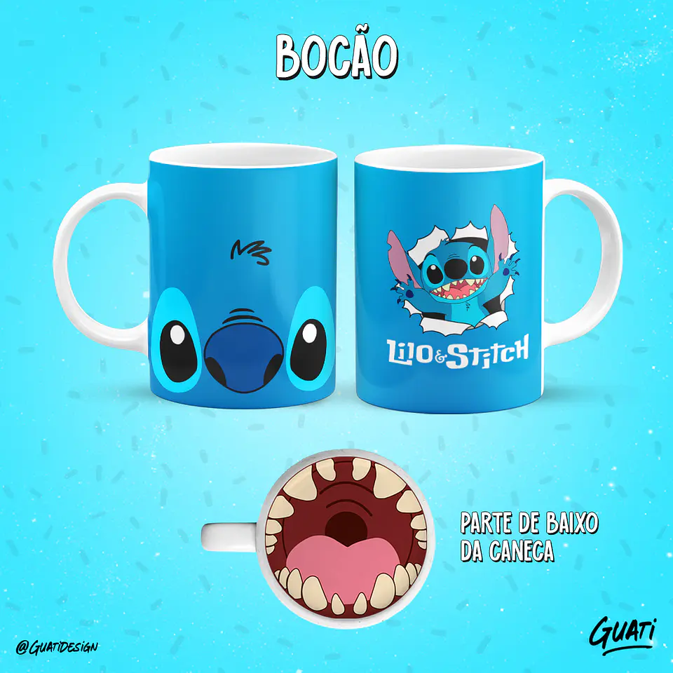 Caneca Personagens Bocão 12