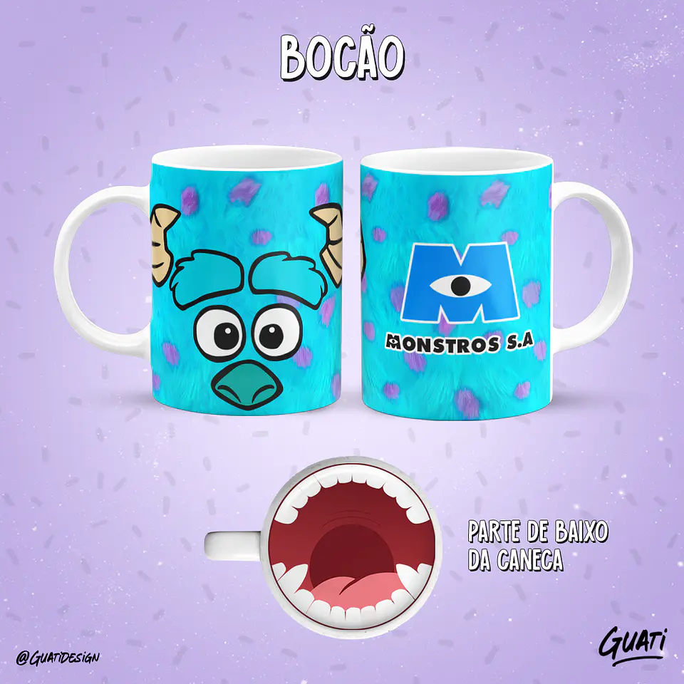 Caneca Personagens Bocão 13