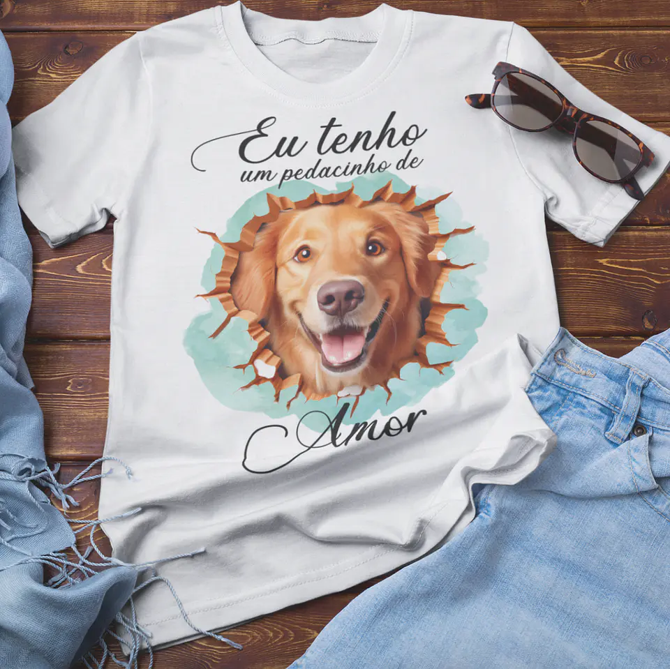 T-shirt Pet Dog 3D 2