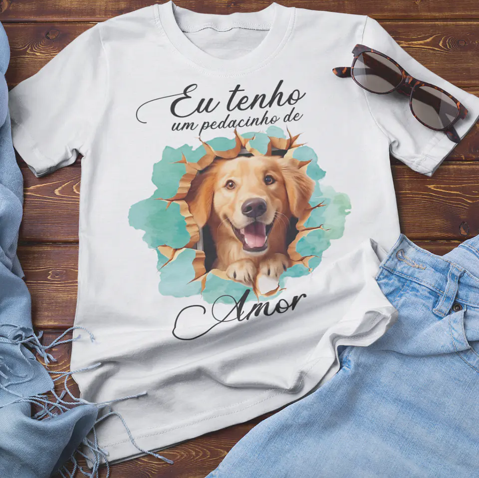 T-shirt Pet Dog 3D 3