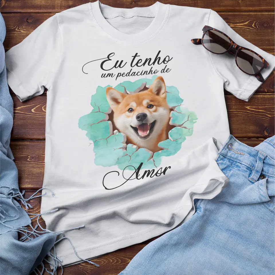 T-shirt Pet Dog 3D 5