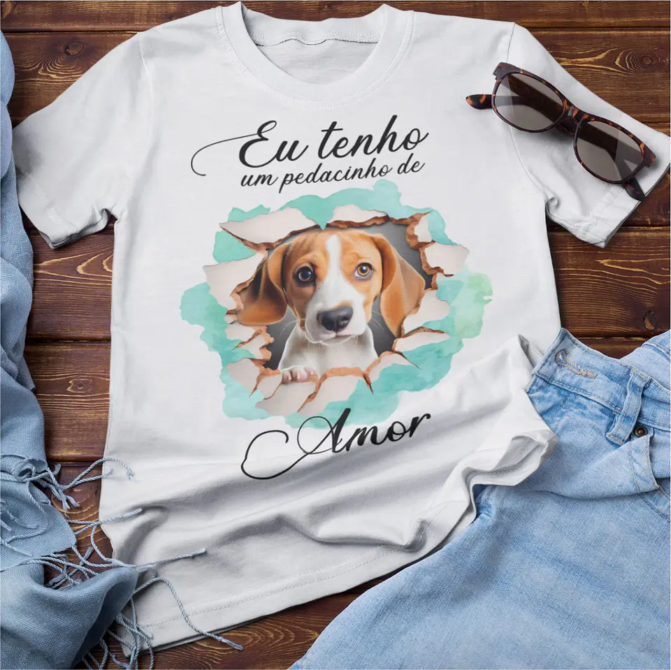 T-shirt Pet Dog 3D 6