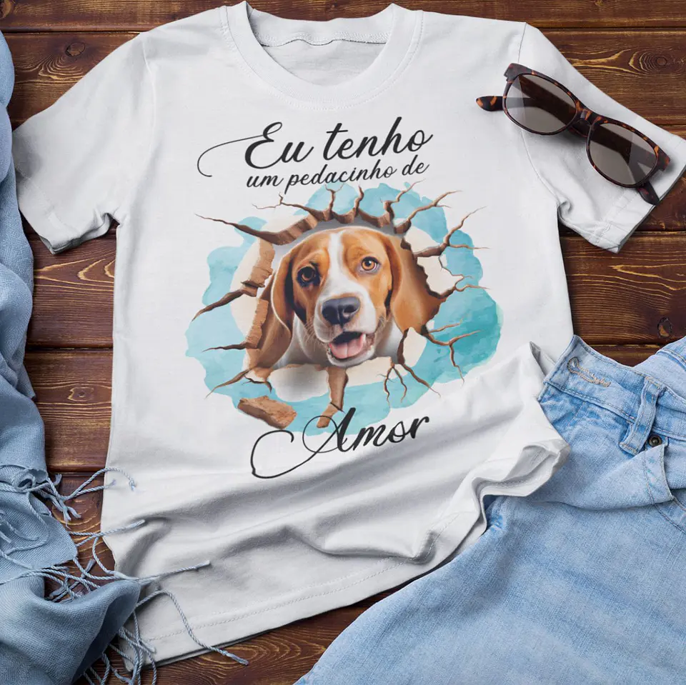 T-shirt Pet Dog 3D 7