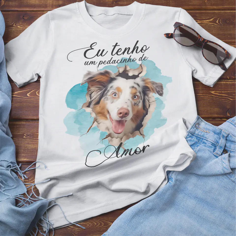 T-shirt Pet Dog 3D 9