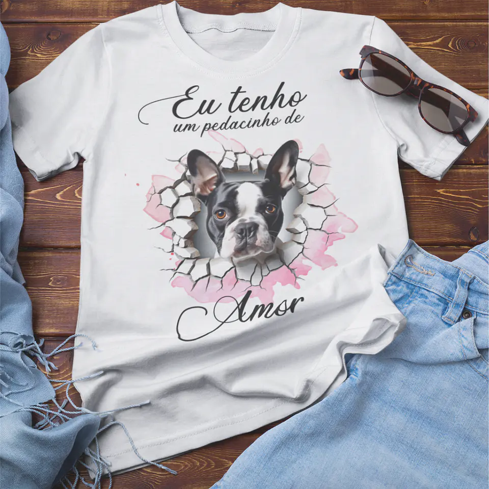 T-shirt Pet Dog 3D 11