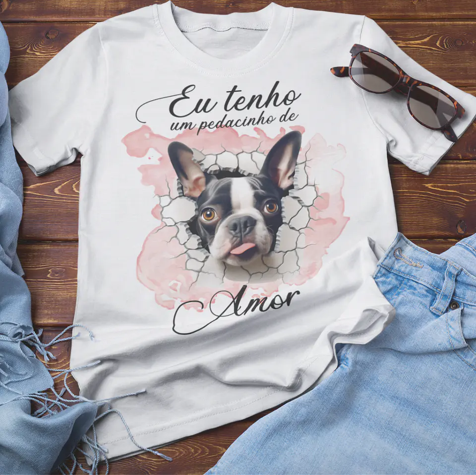 T-shirt Pet Dog 3D 12