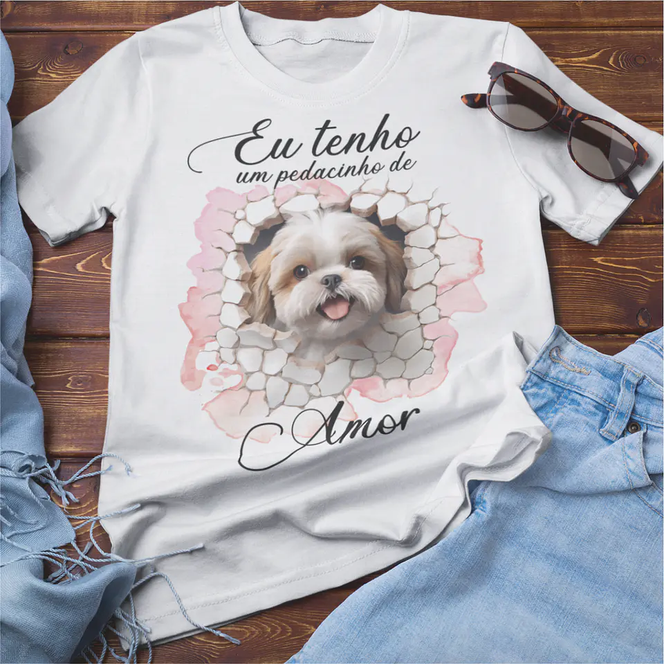 T-shirt Pet Dog 3D 13