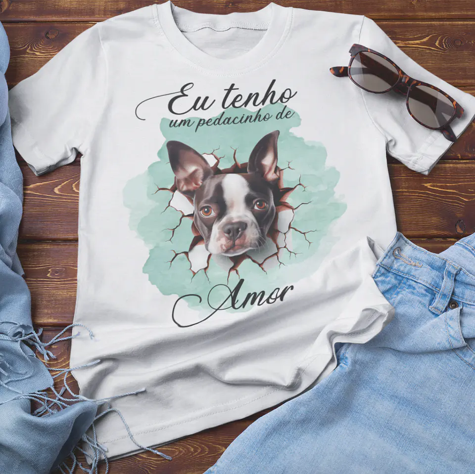 T-shirt Pet Dog 3D 14
