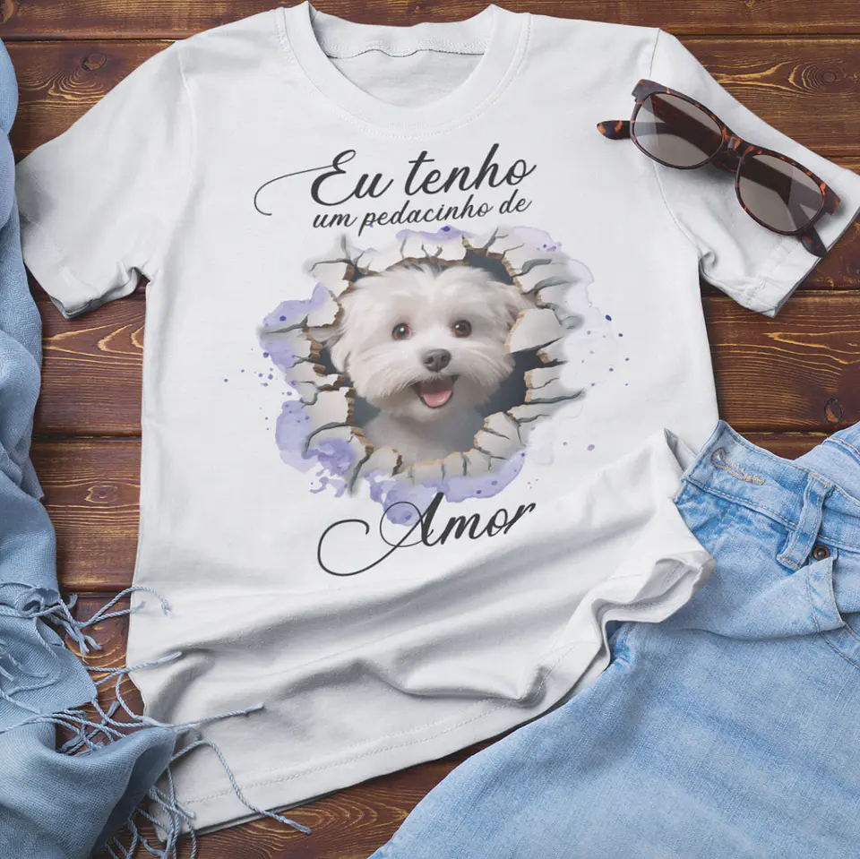 T-shirt Pet Dog 3D 18