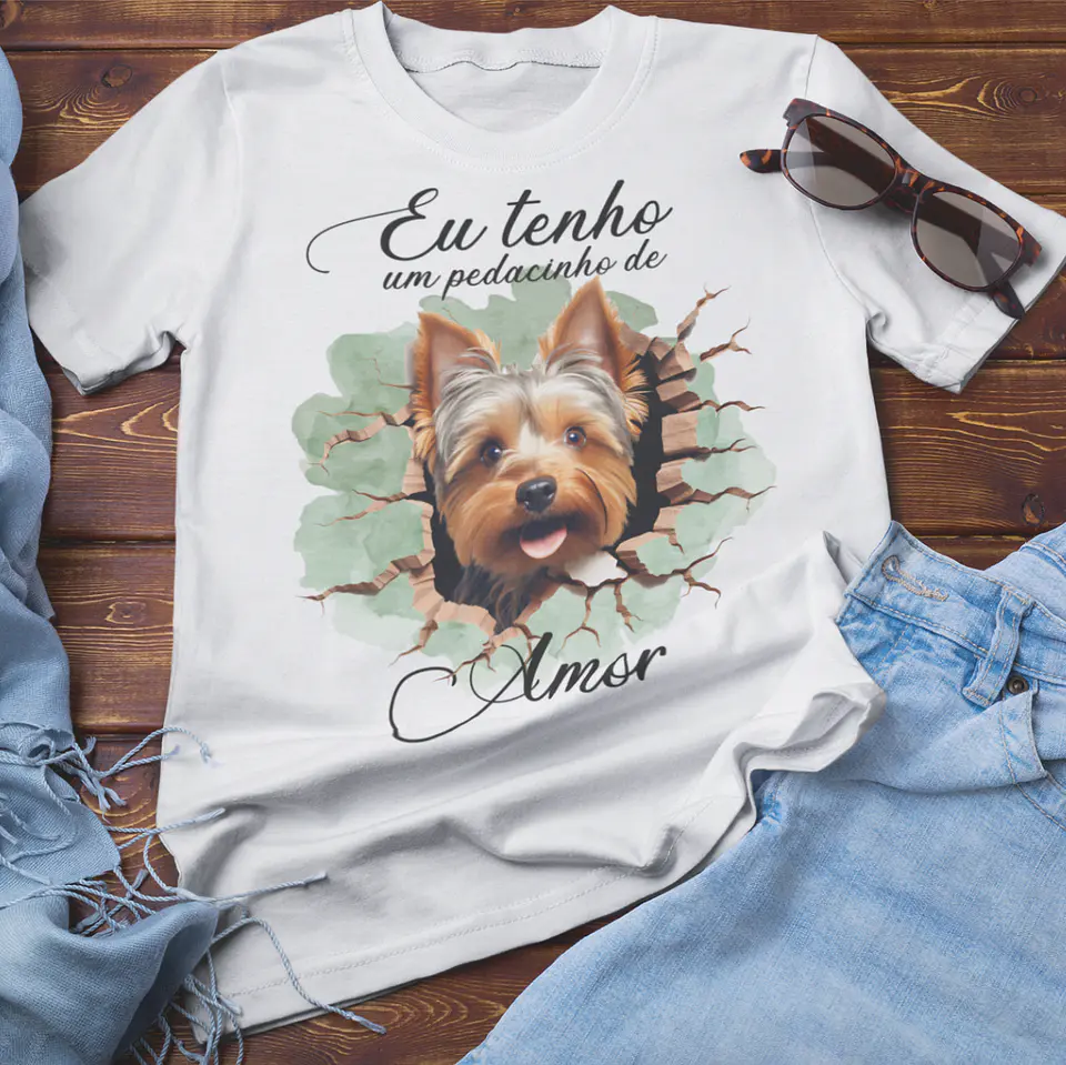 T-shirt Pet Dog 3D 22