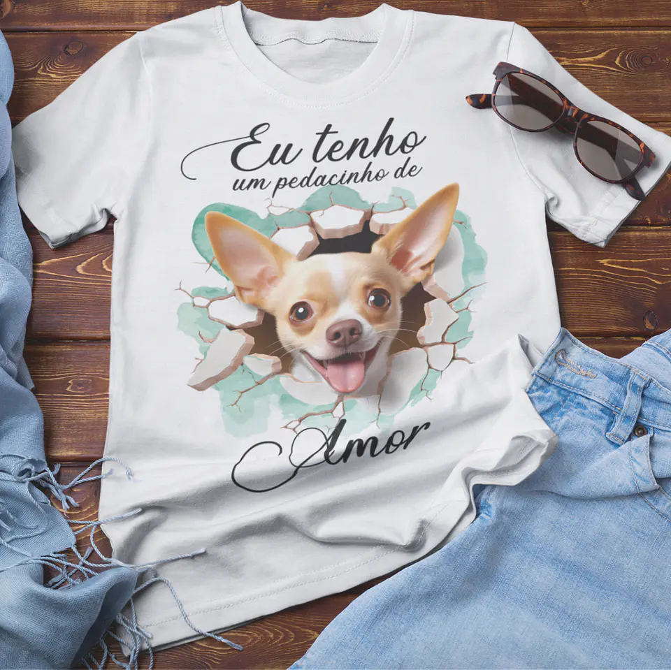 T-shirt Pet Dog 3D 23