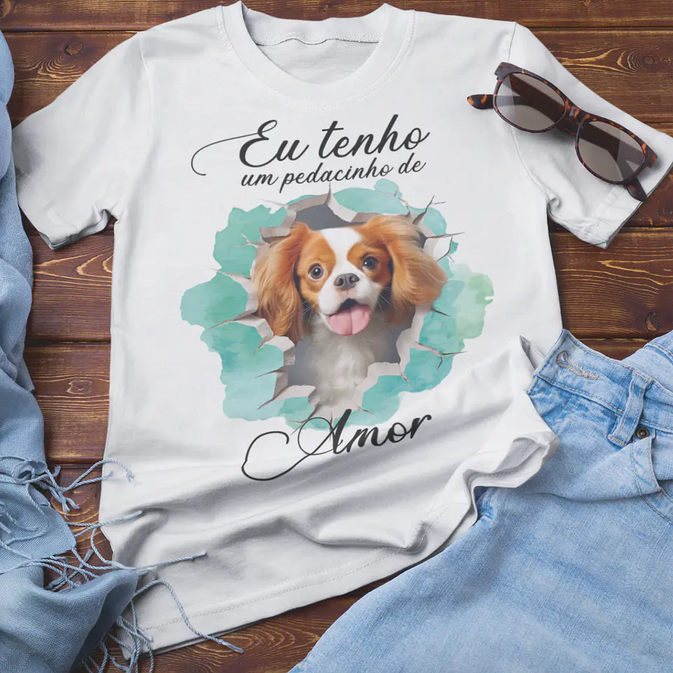 T-shirt Pet Dog 3D 24