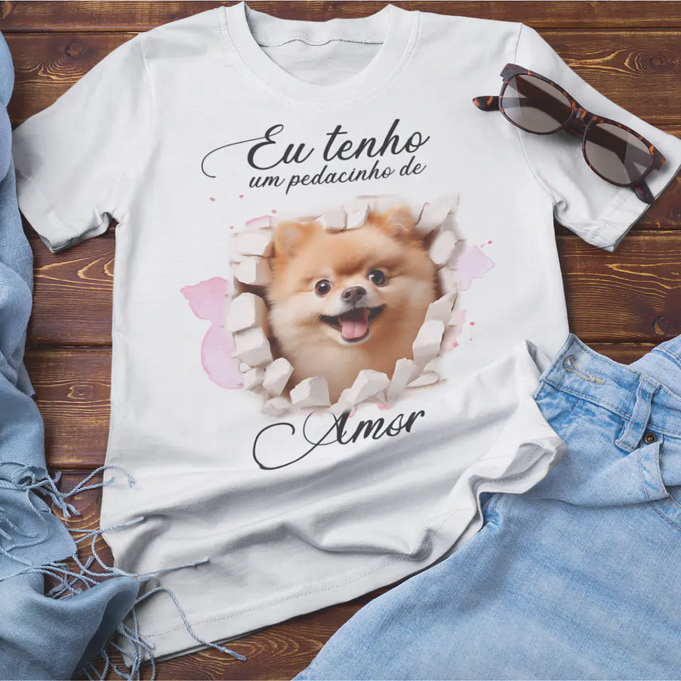 T-shirt Pet Dog 3D 27