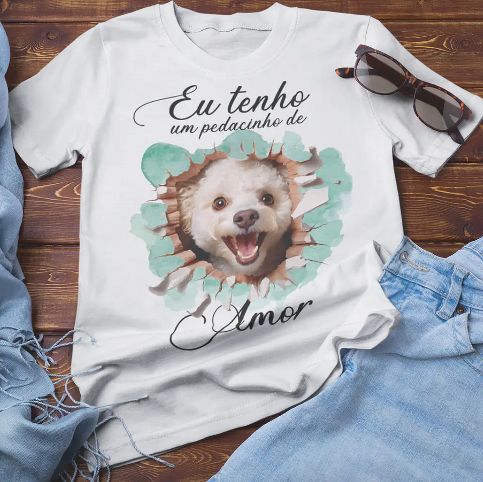 T-shirt Pet Dog 3D 28