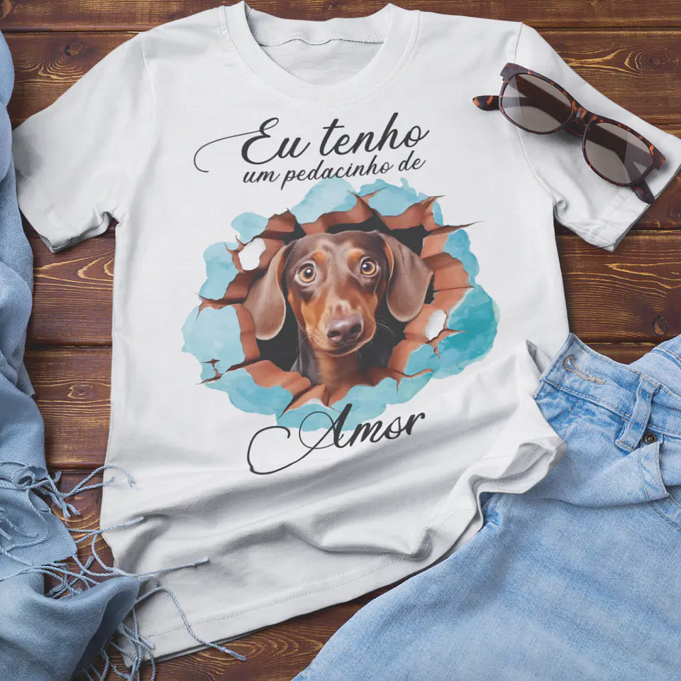 T-shirt Pet Dog 3D 29