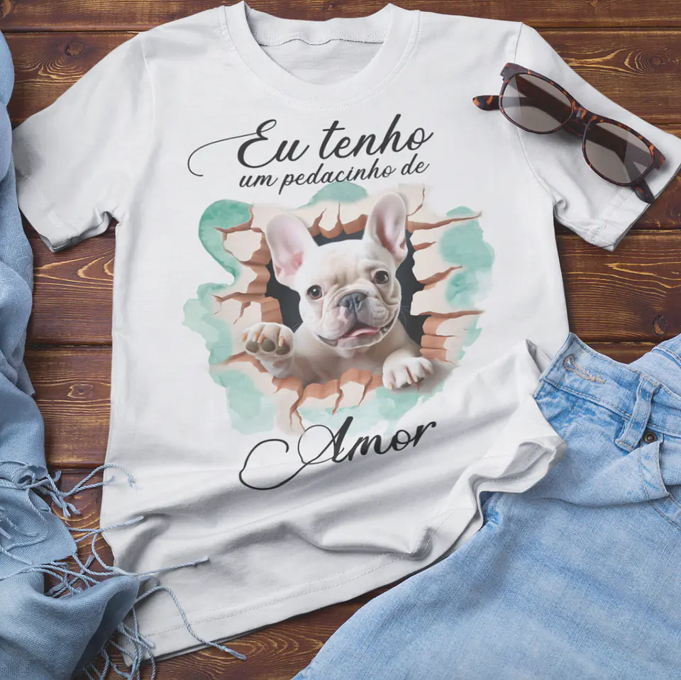 T-shirt Pet Dog 3D 33