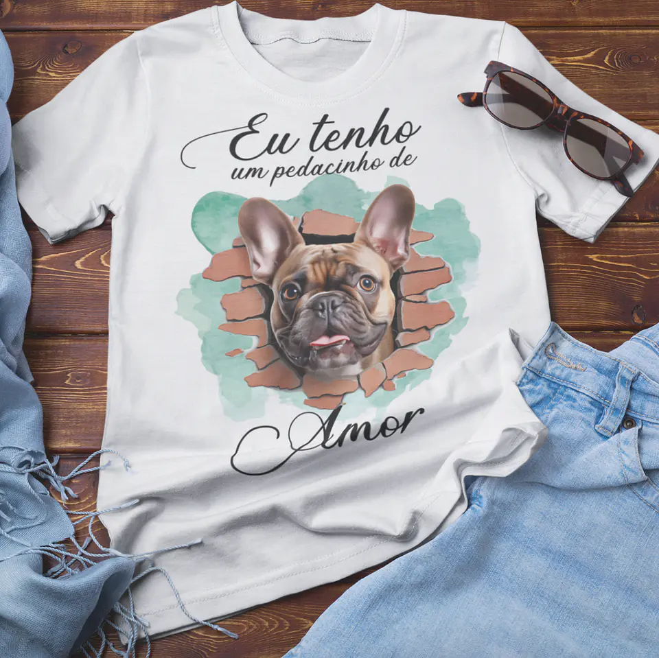 T-shirt Pet Dog 3D 34