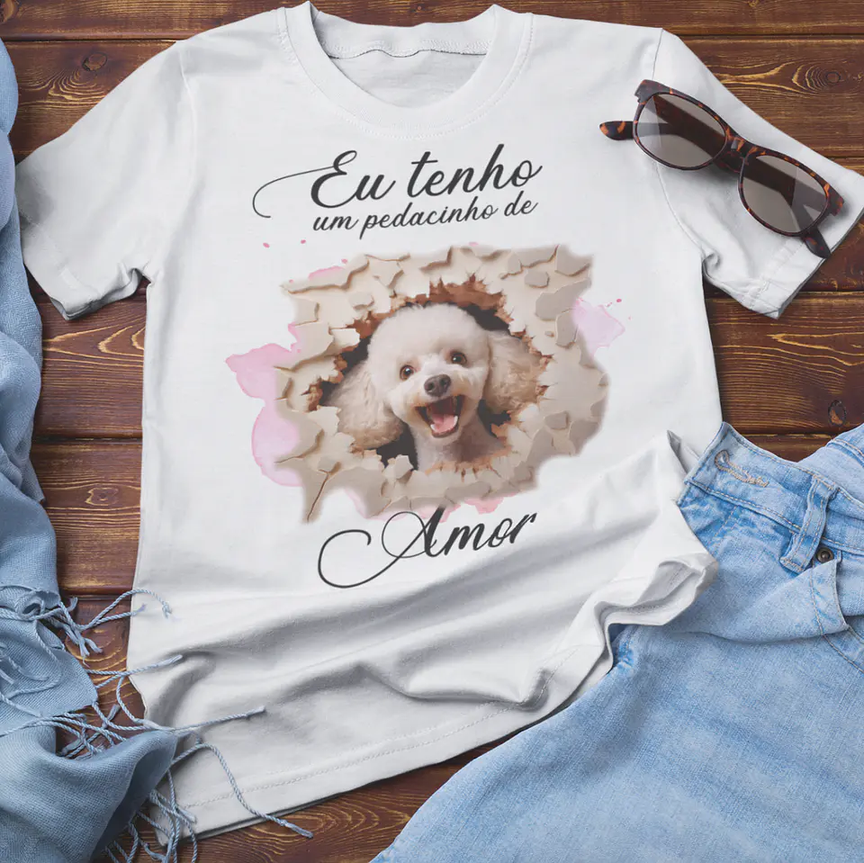 T-shirt Pet Dog 3D 36