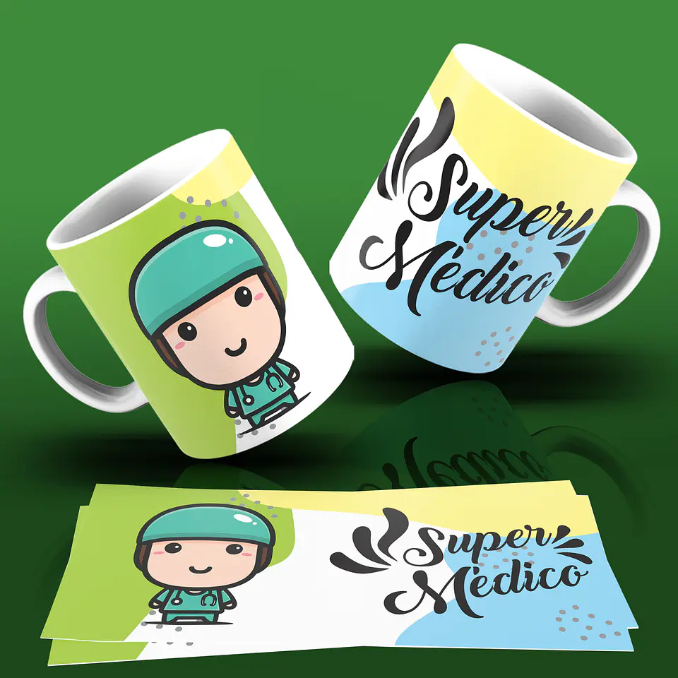 Caneca Profissões Bonecos Col. 01 6