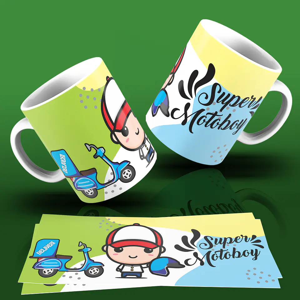Caneca Profissões Bonecos Col. 01 16