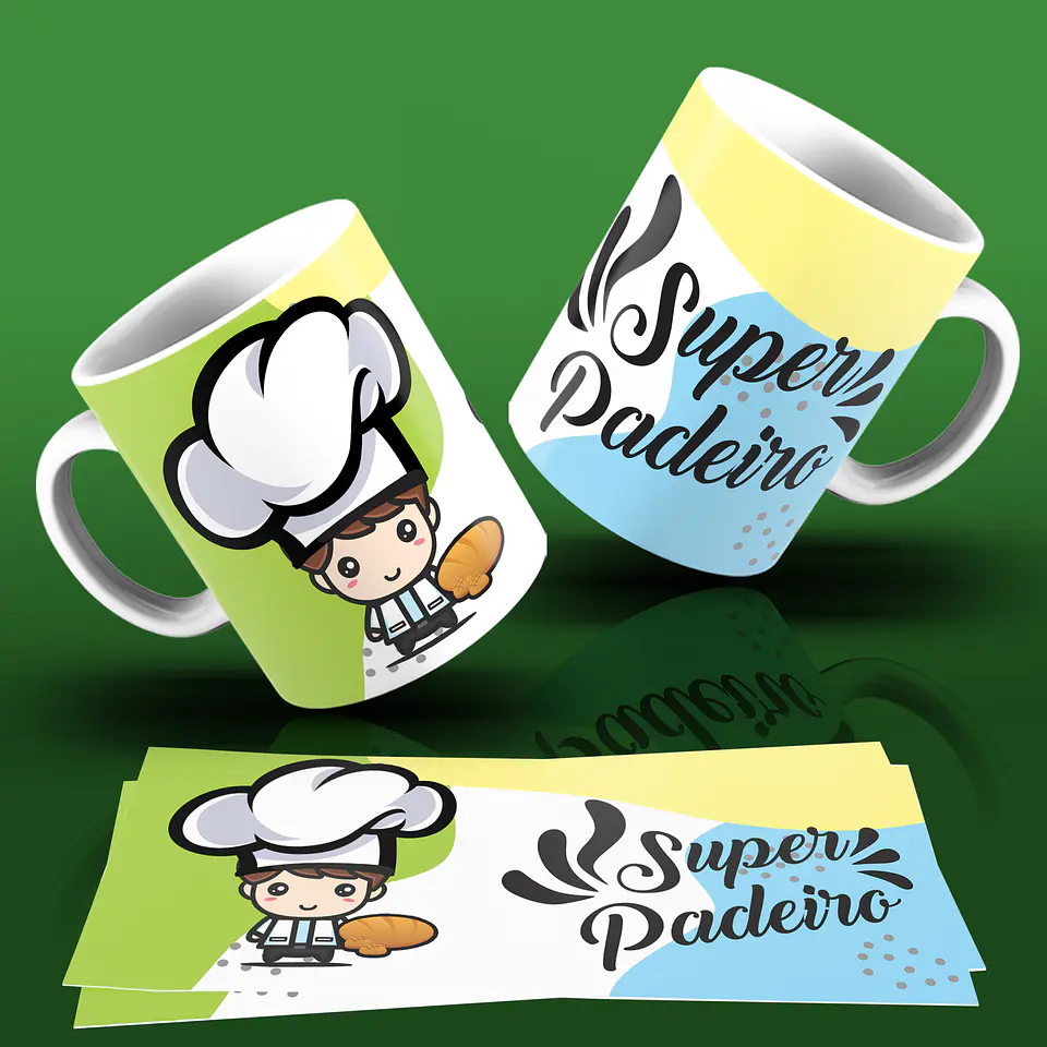 Caneca Profissões Bonecos Col. 01 21