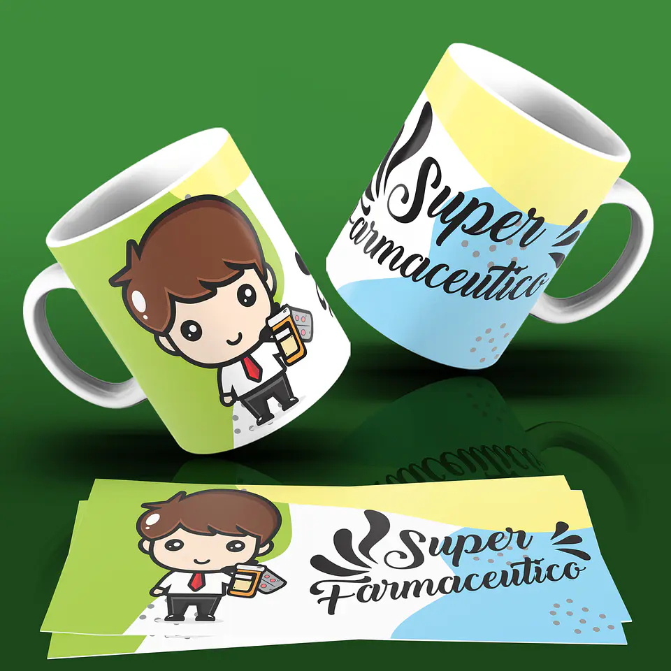 Caneca Profissões Bonecos Col. 01 23